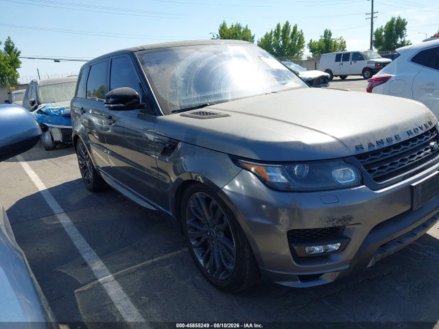 Aukcja sprzedaży 2016 Land Rover Range Rover Sport 3.0l V6 Supercharged Hse, vin: SALWS2PF2GA110684, numer aukcji: 45855249