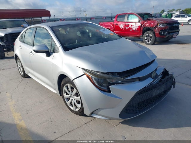 45855333 :رقم المزاد ، JTDEPRAE1LJ046385 vin ، 2020 Toyota Corolla Le مزاد بيع