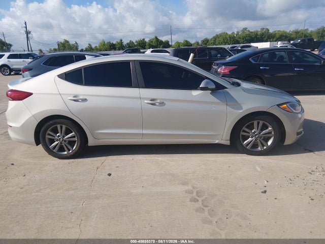 45855370 :رقم المزاد ، 5NPD84LF9JH281379 vin ، 2018 Hyundai Elantra Sel مزاد بيع
