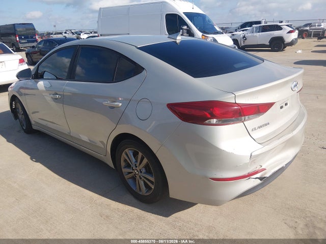 45855370 :رقم المزاد ، 5NPD84LF9JH281379 vin ، 2018 Hyundai Elantra Sel مزاد بيع