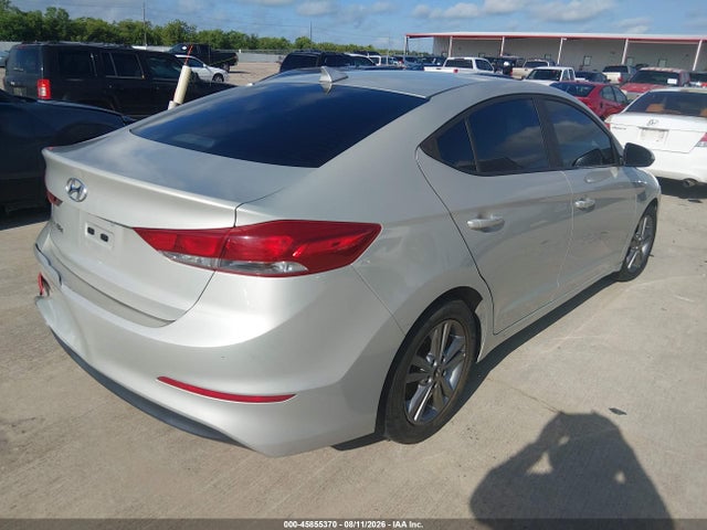 45855370 :رقم المزاد ، 5NPD84LF9JH281379 vin ، 2018 Hyundai Elantra Sel مزاد بيع