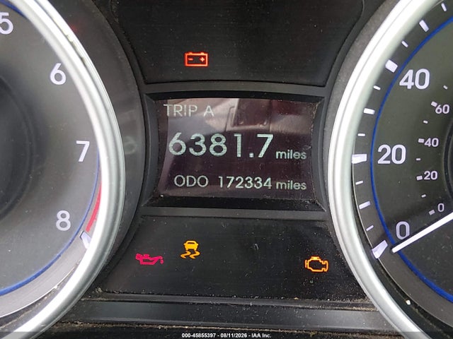 Aukcja sprzedaży 2011 Hyundai Sonata Se, vin: 5NPEC4AC9BH120074, numer aukcji: 45855397