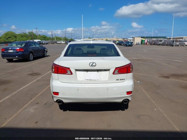 45855436 :رقم المزاد ، JTHBF5C2XC5179297 vin ، 2012 Lexus Is 250 مزاد بيع