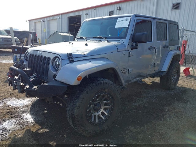 2014 Jeep Wrangler Unlimited Sahara მანქანა იყიდება აუქციონზე, vin: 1C4BJWEG0EL173425, აუქციონის ნომერი: 45855437