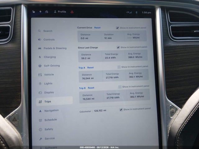 Продажа на аукционе авто 2016 Tesla Model S 60d/70d/75d/85d/90d, vin: 5YJSA1E29GF129467, номер лота: 45855468