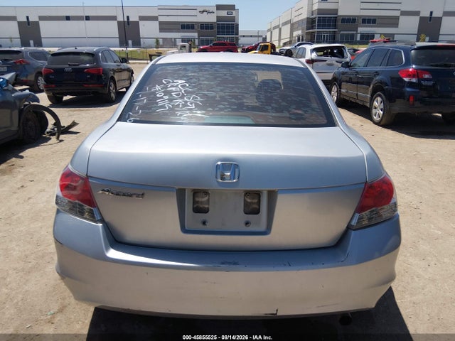 45855525 :رقم المزاد ، 1HGCP26359A186939 vin ، 2009 Honda Accord 2.4 Lx مزاد بيع