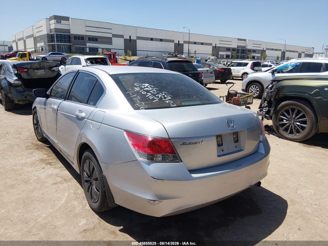 45855525 :رقم المزاد ، 1HGCP26359A186939 vin ، 2009 Honda Accord 2.4 Lx مزاد بيع