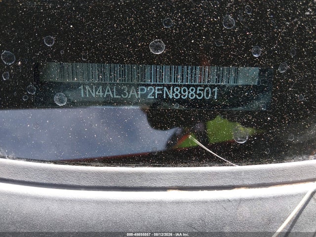 Продажа на аукционе авто 2015 Nissan Altima 2.5 S, vin: 1N4AL3AP2FN898501, номер лота: 45855557