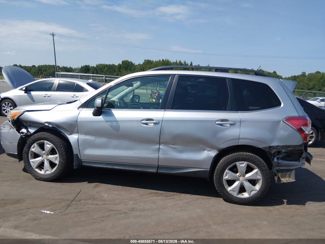 2015 Subaru Forester 2.5i Limited მანქანა იყიდება აუქციონზე, vin: JF2SJAHC1FH496142, აუქციონის ნომერი: 45855571