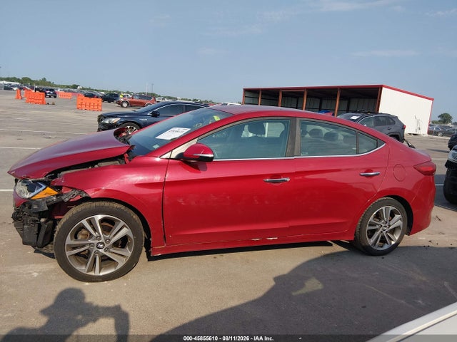 2017 Hyundai Elantra Limited მანქანა იყიდება აუქციონზე, vin: KMHD84LF0HU069577, აუქციონის ნომერი: 45855610