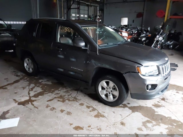 Продажа на аукционе авто 2017 Jeep Compass Latitude, vin: 1C4NJCEAXHD206968, номер лота: 45855671