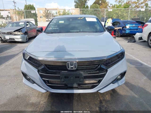 45855703 :رقم المزاد ، 1HGCV2F3XMA010287 vin ، 2021 Honda Accord Sport 2.0t مزاد بيع