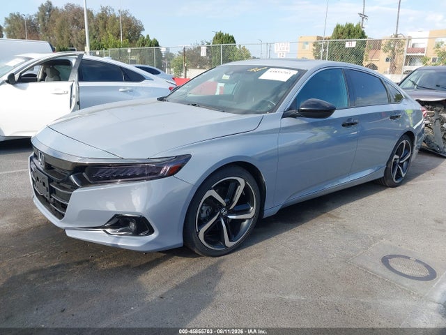45855703 :رقم المزاد ، 1HGCV2F3XMA010287 vin ، 2021 Honda Accord Sport 2.0t مزاد بيع