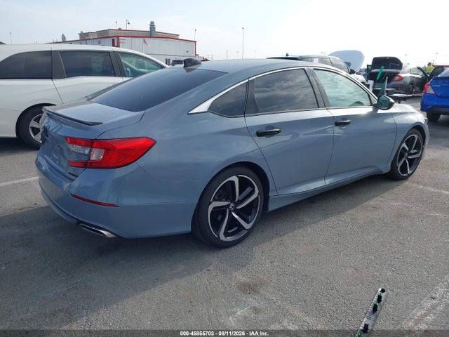 45855703 :رقم المزاد ، 1HGCV2F3XMA010287 vin ، 2021 Honda Accord Sport 2.0t مزاد بيع