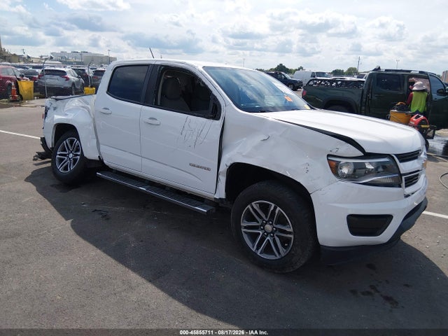 Aukcja sprzedaży 2020 Chevrolet Colorado 2wd  Short Box Wt, vin: 1GCGSBEN8L1245202, numer aukcji: 45855711