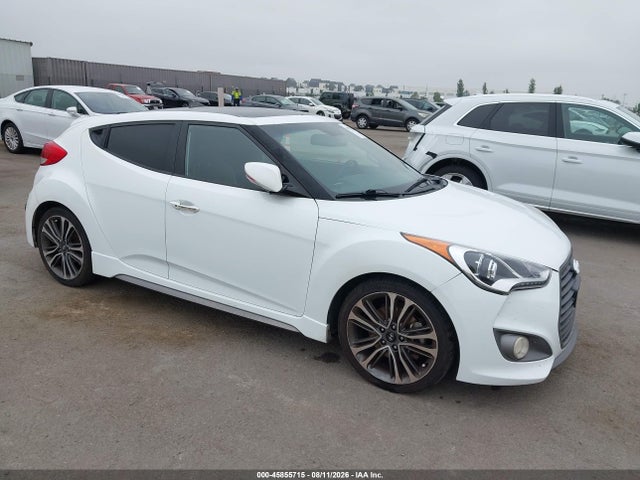 Продажа на аукционе авто 2016 Hyundai Veloster Turbo, vin: KMHTC6AE5GU283835, номер лота: 45855715