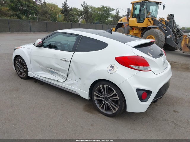 45855715 :رقم المزاد ، KMHTC6AE5GU283835 vin ، 2016 Hyundai Veloster Turbo مزاد بيع