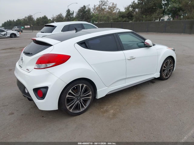 45855715 :رقم المزاد ، KMHTC6AE5GU283835 vin ، 2016 Hyundai Veloster Turbo مزاد بيع