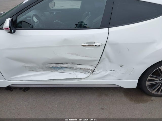 45855715 :رقم المزاد ، KMHTC6AE5GU283835 vin ، 2016 Hyundai Veloster Turbo مزاد بيع