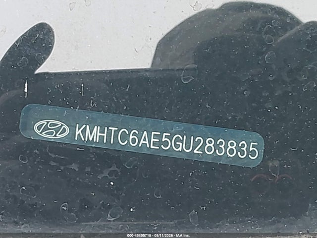 45855715 :رقم المزاد ، KMHTC6AE5GU283835 vin ، 2016 Hyundai Veloster Turbo مزاد بيع