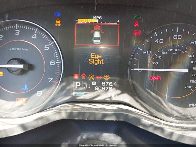 45855724 :رقم المزاد ، JF2GTAPC8M8258111 vin ، 2021 Subaru Crosstrek Premium مزاد بيع