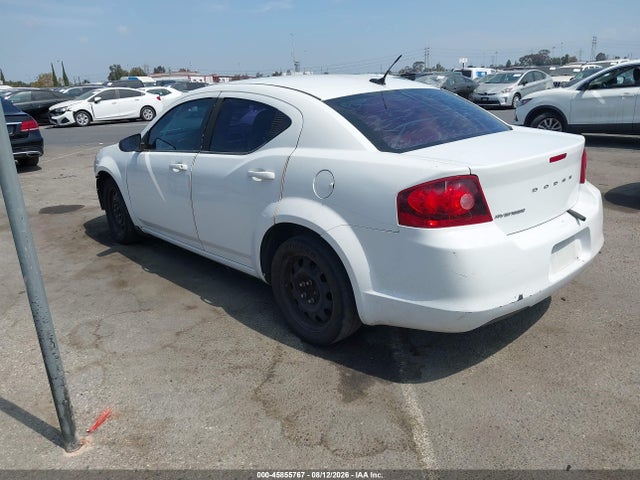Aukcja sprzedaży 2013 Dodge Avenger Se, vin: 1C3CDZAB3DN626919, numer aukcji: 45855767