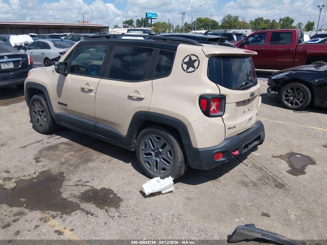 Продажа на аукционе авто 2017 Jeep Renegade Deserthawk, vin: ZACCJBCB6HPF79309, номер лота: 45855799