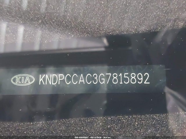 Aukcja sprzedaży 2016 Kia Sportage Ex, vin: KNDPCCAC3G7815892, numer aukcji: 45855807