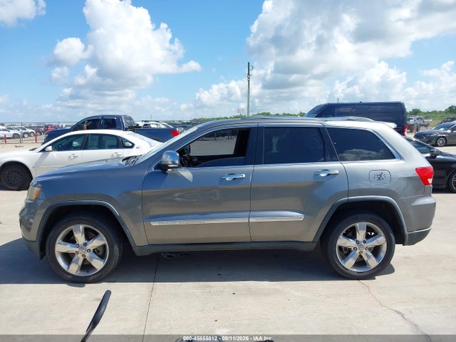 2013 Jeep Grand Cherokee Overland მანქანა იყიდება აუქციონზე, vin: 1C4RJFCT5DC522303, აუქციონის ნომერი: 45855812