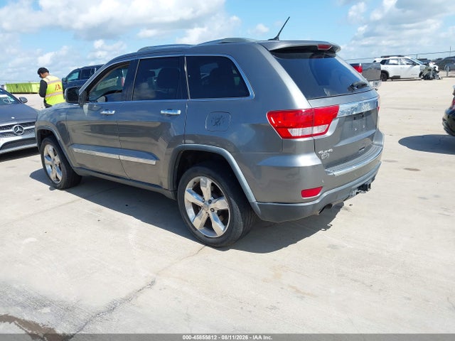 2013 Jeep Grand Cherokee Overland მანქანა იყიდება აუქციონზე, vin: 1C4RJFCT5DC522303, აუქციონის ნომერი: 45855812