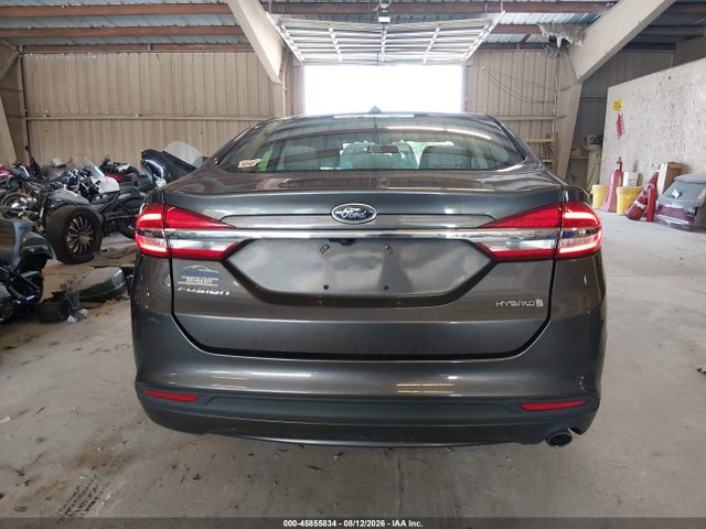 45855834 :رقم المزاد ، 3FA6P0UU4JR122449 vin ، 2018 Ford Fusion Hybrid S مزاد بيع
