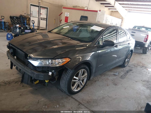 45855834 :رقم المزاد ، 3FA6P0UU4JR122449 vin ، 2018 Ford Fusion Hybrid S مزاد بيع