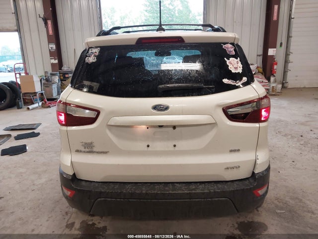 2018 Ford Ecosport Ses მანქანა იყიდება აუქციონზე, vin: MAJ6P1CL0JC199509, აუქციონის ნომერი: 45855848
