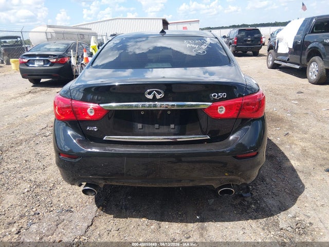 2017 Infiniti Q50 3.0t Signature Edition მანქანა იყიდება აუქციონზე, vin: JN1EV7AR3HM840245, აუქციონის ნომერი: 45855849