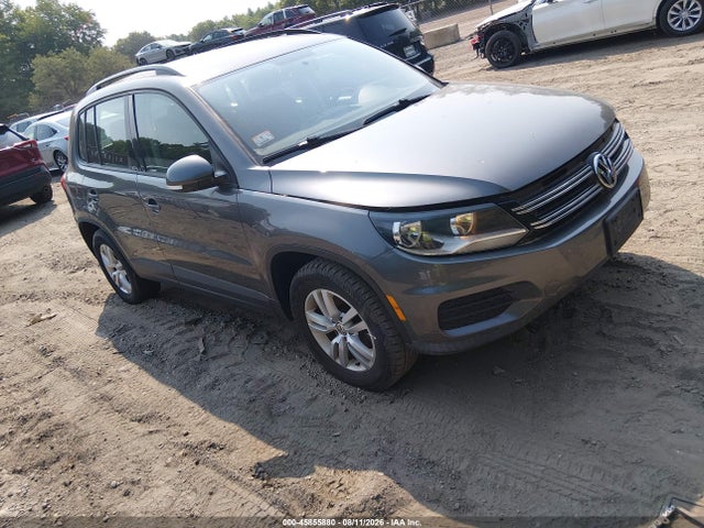 2015 Volkswagen Tiguan S მანქანა იყიდება აუქციონზე, vin: WVGBV7AX9FW615419, აუქციონის ნომერი: 45855880