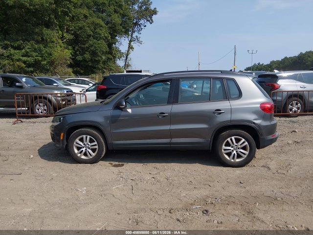2015 Volkswagen Tiguan S მანქანა იყიდება აუქციონზე, vin: WVGBV7AX9FW615419, აუქციონის ნომერი: 45855880