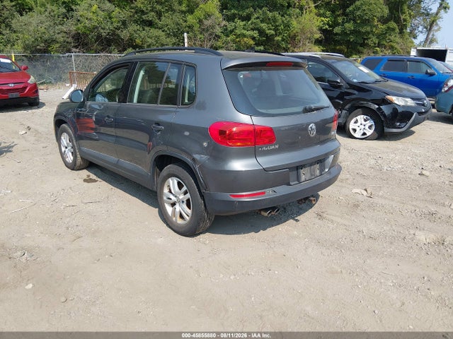 2015 Volkswagen Tiguan S მანქანა იყიდება აუქციონზე, vin: WVGBV7AX9FW615419, აუქციონის ნომერი: 45855880