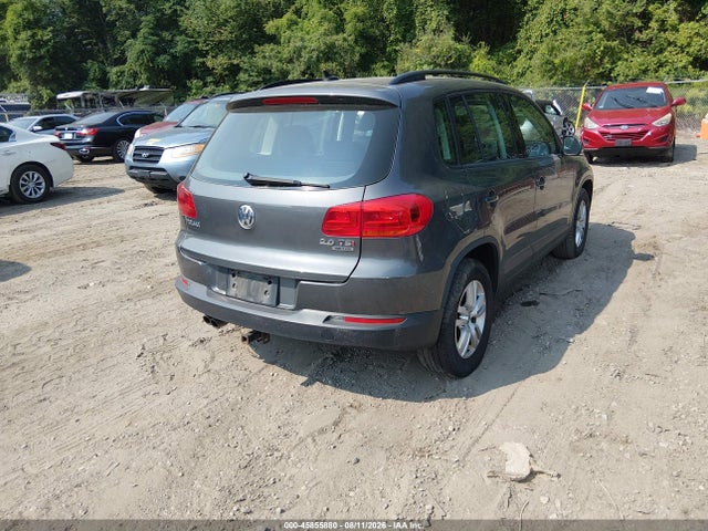 2015 Volkswagen Tiguan S მანქანა იყიდება აუქციონზე, vin: WVGBV7AX9FW615419, აუქციონის ნომერი: 45855880