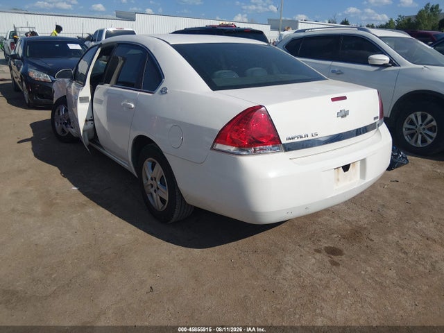 Aukcja sprzedaży 2008 Chevrolet Impala Ls, vin: 2G1WB58K081279515, numer aukcji: 45855915
