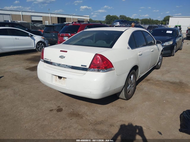Aukcja sprzedaży 2008 Chevrolet Impala Ls, vin: 2G1WB58K081279515, numer aukcji: 45855915