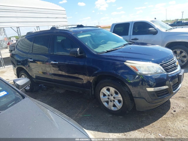 45855963 :رقم المزاد ، 1GNKRFED0HJ292615 vin ، 2017 Chevrolet Traverse Ls مزاد بيع