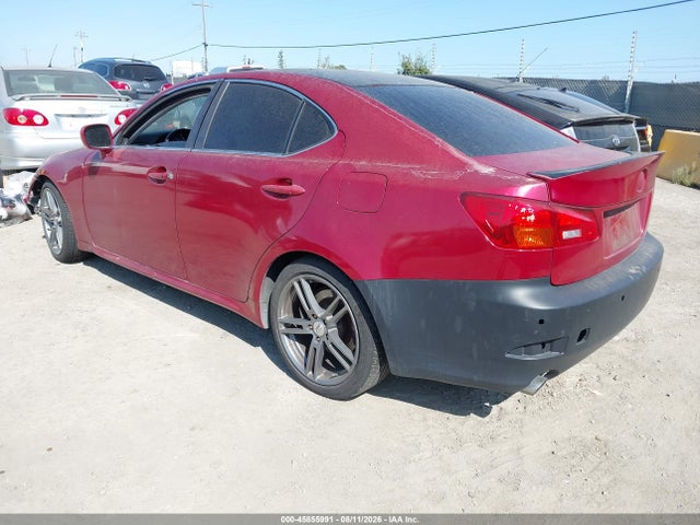 45855991 :رقم المزاد ، JTHBE262165002039 vin ، 2006 Lexus Is 350 مزاد بيع