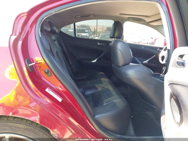 45855991 :رقم المزاد ، JTHBE262165002039 vin ، 2006 Lexus Is 350 مزاد بيع