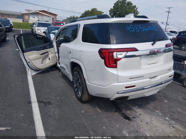 Aukcja sprzedaży 2020 Gmc Acadia Awd Denali, vin: 1GKKNXLS6LZ186079, numer aukcji: 45856008