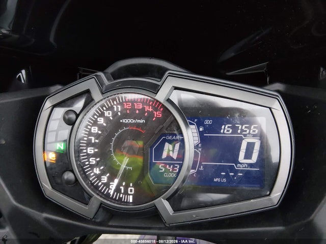 45856018 :رقم المزاد ، JKAEXKG16MDAA9157 vin ، 2021 Kawasaki Ex400 مزاد بيع