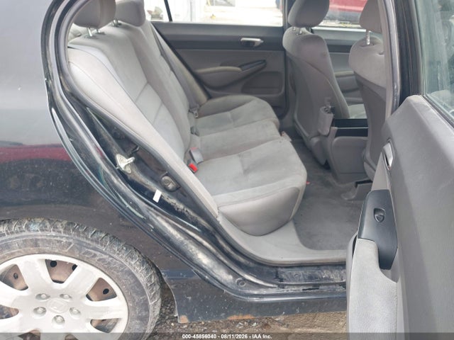 2008 Honda Civic Lx მანქანა იყიდება აუქციონზე, vin: 1HGFA165X8L098742, აუქციონის ნომერი: 45856040