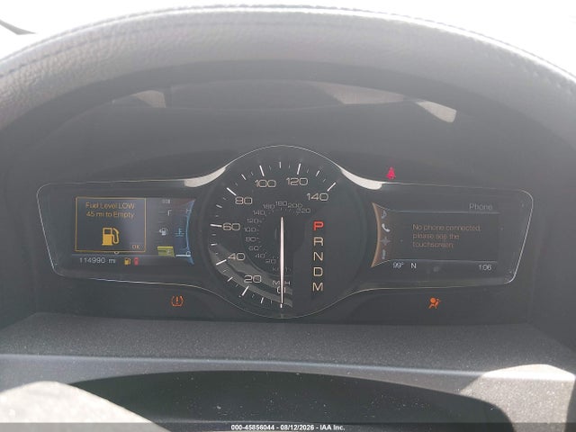 45856044 :رقم المزاد ، 2LMDJ6JK5CBL18202 vin ، 2012 Lincoln Mkx مزاد بيع