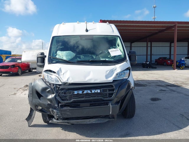 2025 Ram Promaster 2500 Tradesman High Roof 159 Wb W/pass Seat მანქანა იყიდება აუქციონზე, vin: 3C6LRVDG9SE520299, აუქციონის ნომერი: 45856049