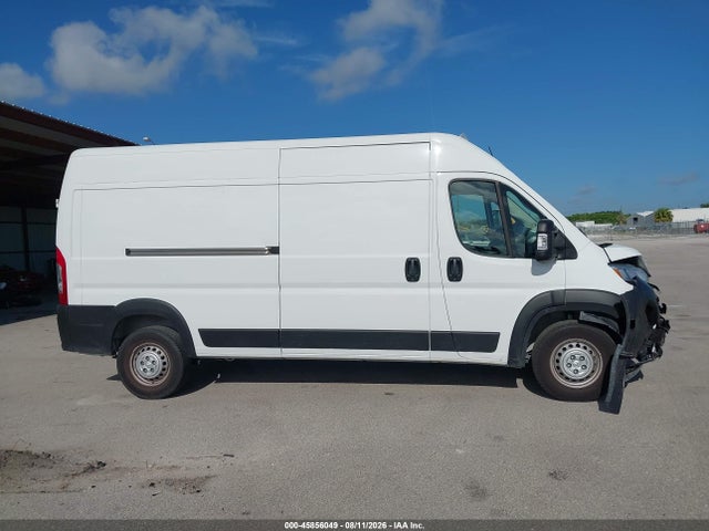 2025 Ram Promaster 2500 Tradesman High Roof 159 Wb W/pass Seat მანქანა იყიდება აუქციონზე, vin: 3C6LRVDG9SE520299, აუქციონის ნომერი: 45856049