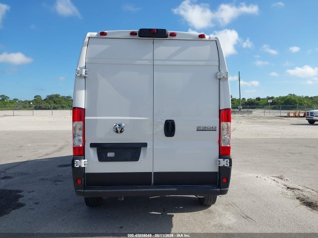 2025 Ram Promaster 2500 Tradesman High Roof 159 Wb W/pass Seat მანქანა იყიდება აუქციონზე, vin: 3C6LRVDG9SE520299, აუქციონის ნომერი: 45856049